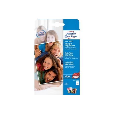 Avery-Zweckform AVERY ZWECKFORM InkJet Fotopapier 10x15cm,glossy, 60 Blatt  