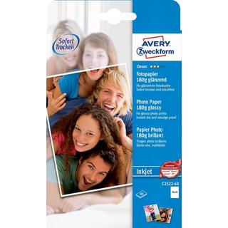 Avery-Zweckform AVERY ZWECKFORM InkJet Fotopapier 10x15cm,glossy, 60 Blatt  