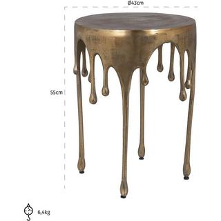 mutoni Table d'appoint Carly or 43  