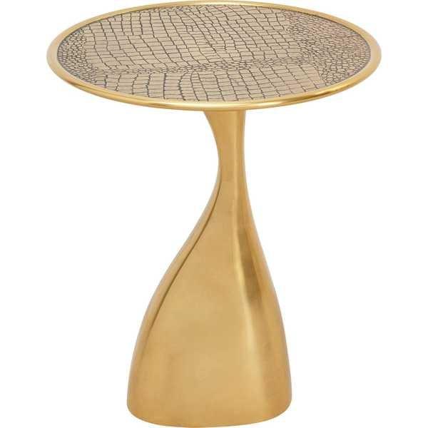 Image of Beistelltisch Spacey gold rund 36 Beistelltisch Spacey gold rund 36