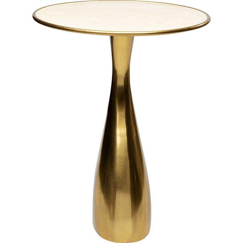 KARE Design Beistelltisch Spacey gold rund 36  