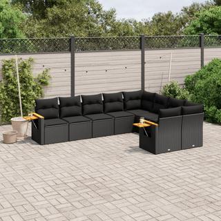 VidaXL Garten sofagarnitur poly-rattan  