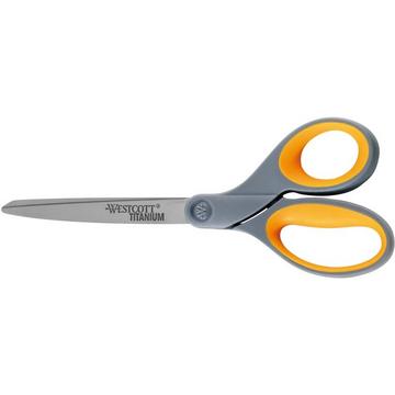 WESTCOTT Schere Softgrip Titan 23cm E-3049300 grau/gelb