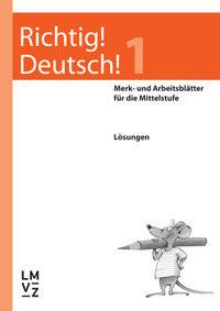 Richtig! Deutsch! 1 / Lösungen Winkelmann, Andreas; Winkelmann, Regine Couverture rigide 