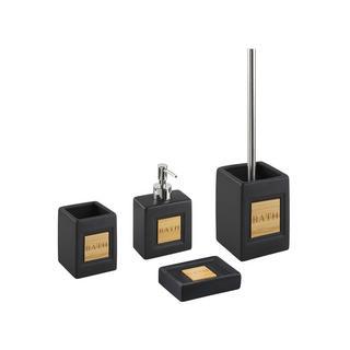 Beliani Badaccessoires Set 4-teilig aus Dolomit Klassisch KOUROU  