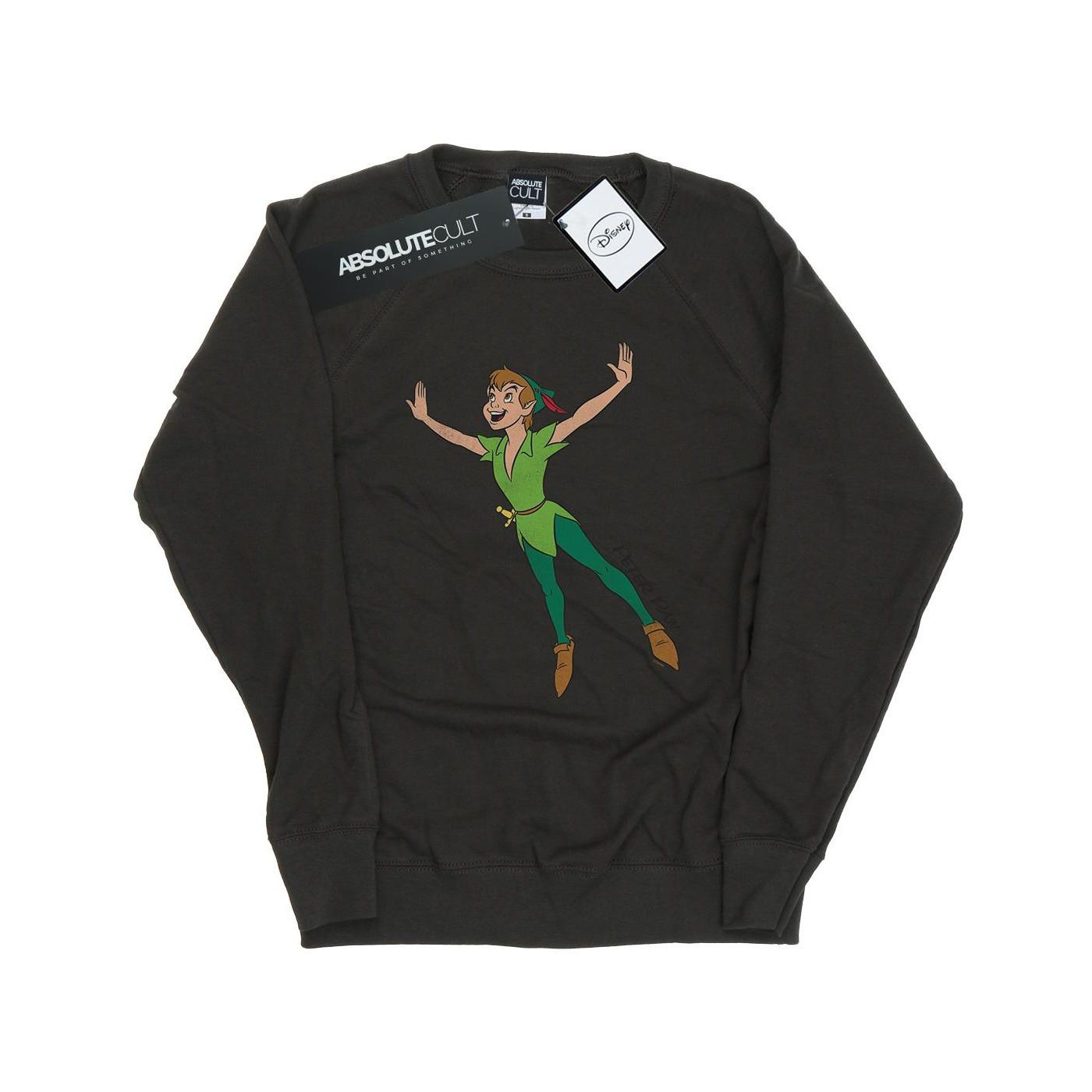 Image of Classic Flying Peter Pan Sweatshirt Damen Taubengrau L