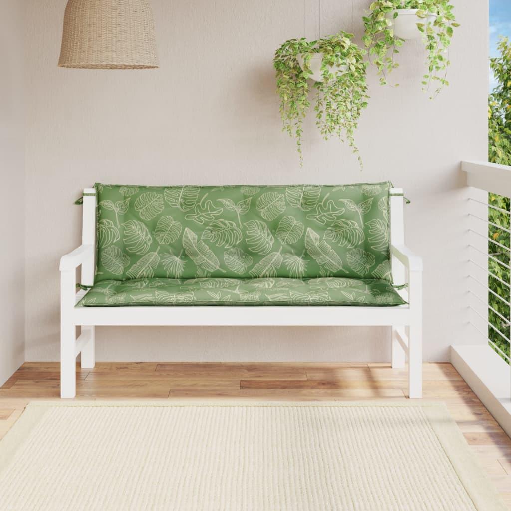 VidaXL Coussin de banc de jardin tissu  