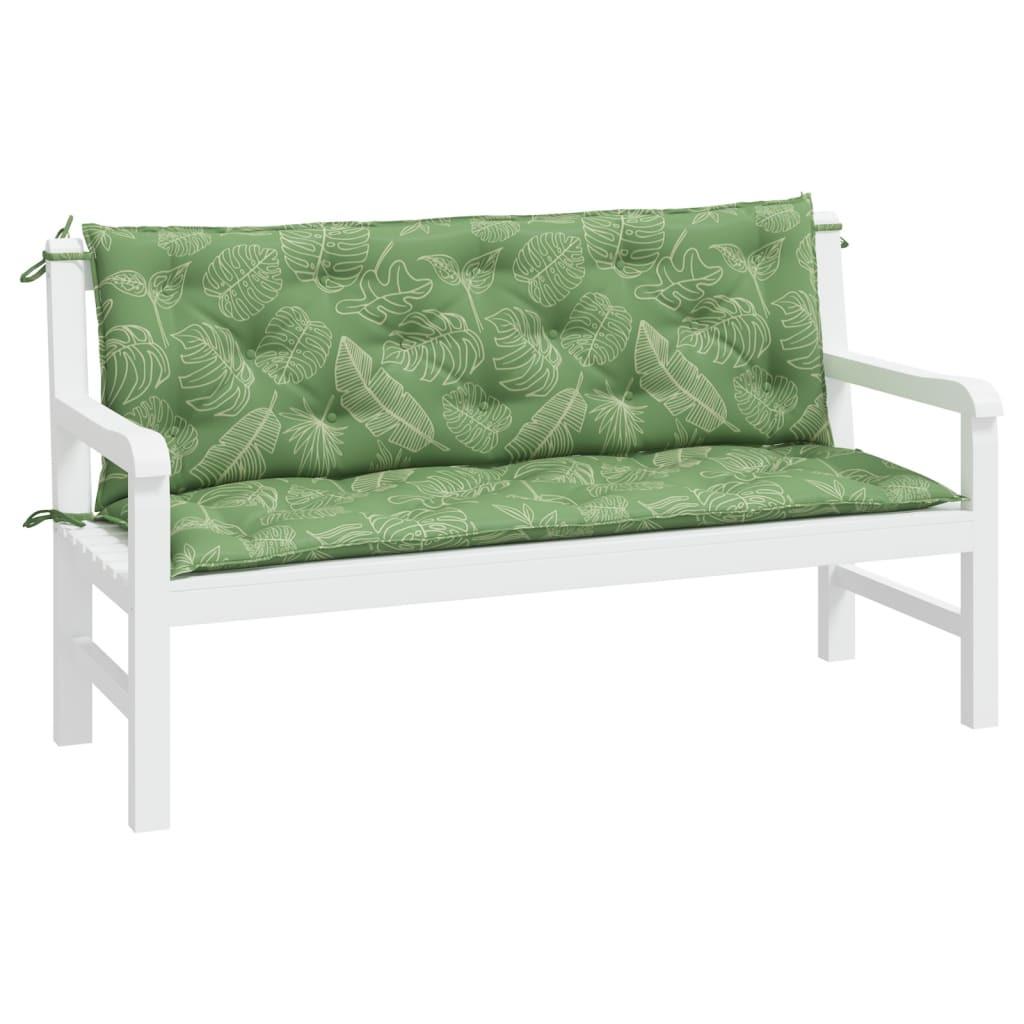 VidaXL Coussin de banc de jardin tissu  