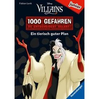 1000 Gefahren junior - Disney Villains: Ein tierisch guter Plan Lenk, Fabian; The Walt Disney Company (Illustrationen); Zorite, Paula (Illustrationen) Gebundene Ausgabe 