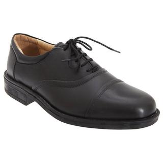 Roamers  Leder Flexi Capped Oxford Schuhe 