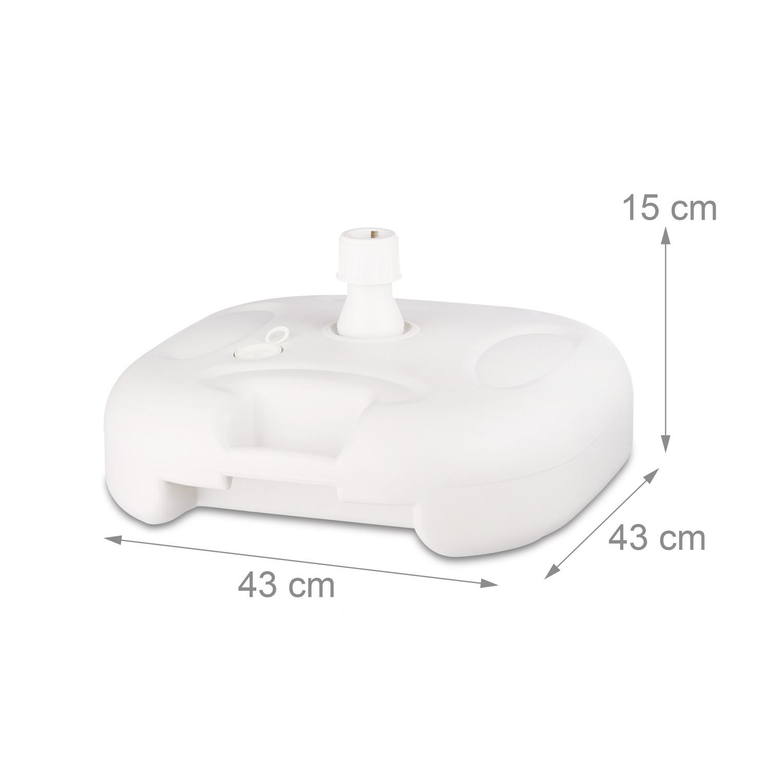 B2X Sonnenschirmfuß Kunststoff  