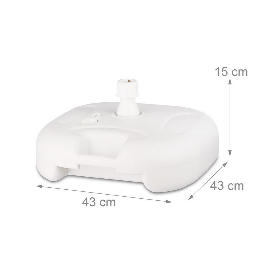 B2X Pied de parasol en plastique  