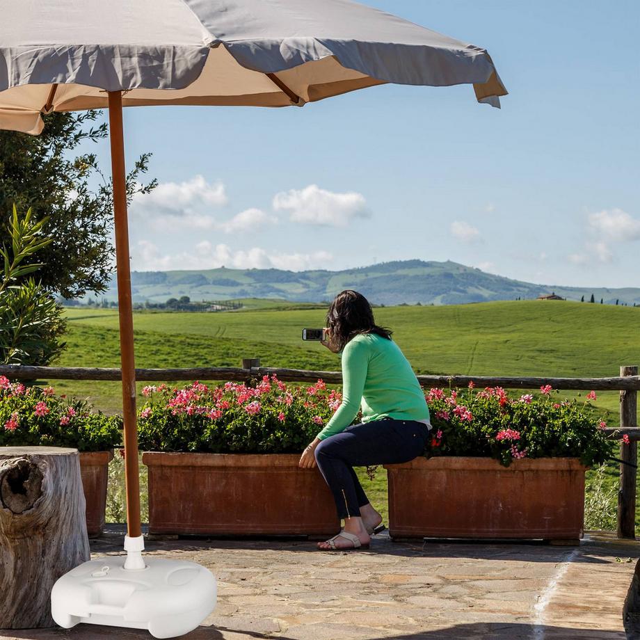 B2X Pied de parasol en plastique  