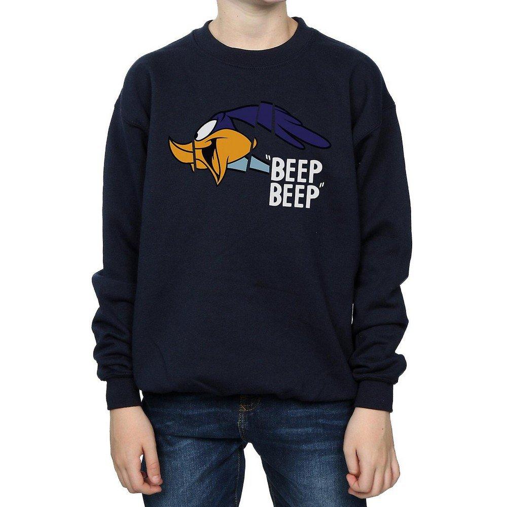 Image of Beep Beep Sweatshirt Unisex Marine 128