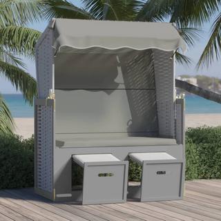 VidaXL Strandkorb poly-rattan  