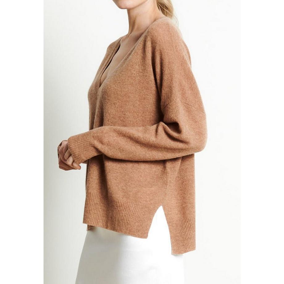 Studio Cashmere8 RIA 3 Pull oversize col V profond  