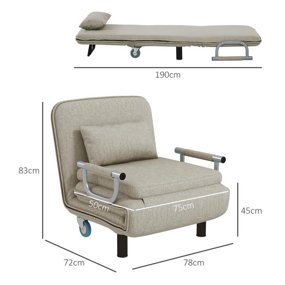 Northio Poltrona letto 3 in 1  