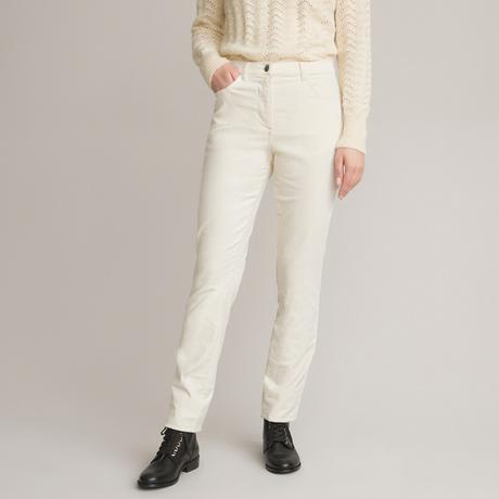 La Redoute Collections Pantalon velours stretch  
