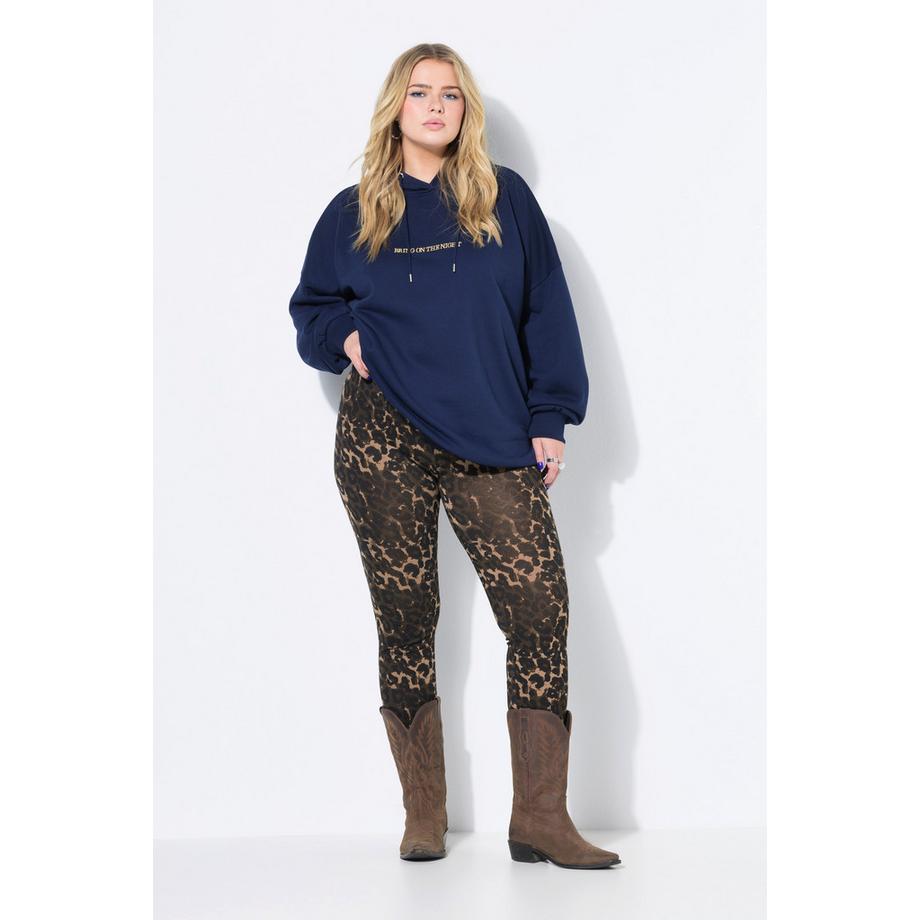 Studio Untold Legging Taille Haute Coupe Moulante Imprimé Léopard  