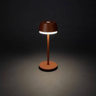 Konstsmide Lyon Akku-Tischlampe 2.5 W Warmweiß, RGB Terracotta  