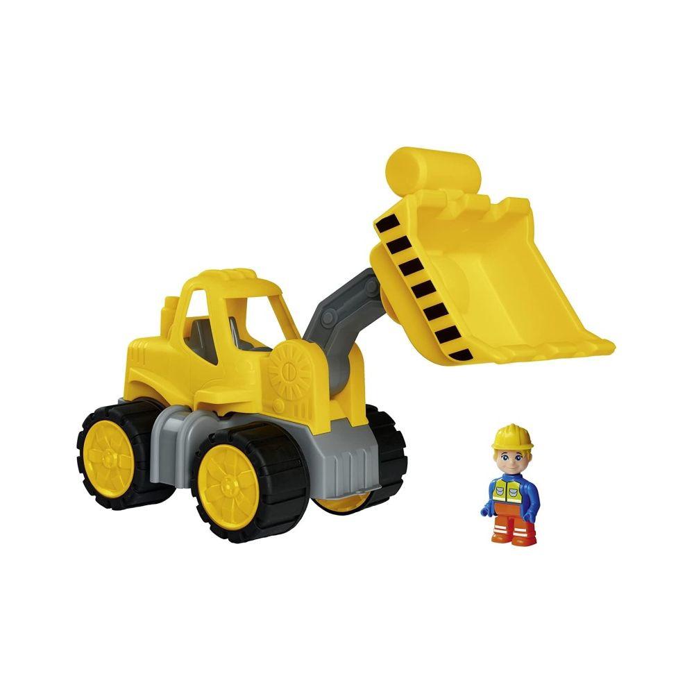 Image of Power Worker Radlader mit Figur Gelb Bunt