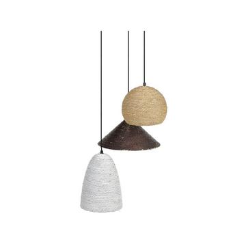 Lampe suspension en Paille Moderne ENDRICK