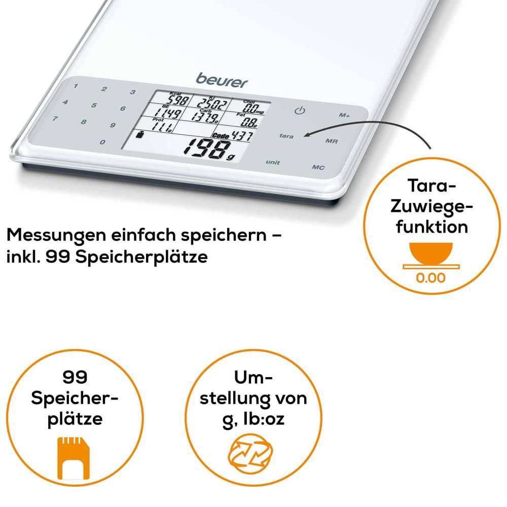 beurer DIÄTKÜCHENWAAGE DS 61  