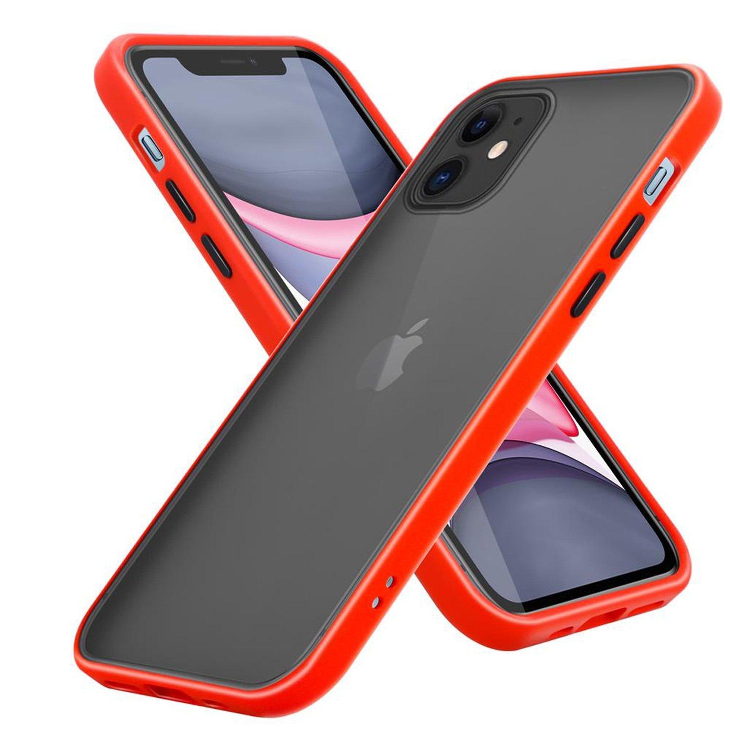 Cadorabo  Hülle für Apple iPhone 11 Hybrid mit TPU Silikon Innenseite 