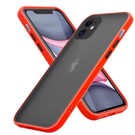 Cadorabo  Hülle für Apple iPhone 11 Hybrid mit TPU Silikon Innenseite 