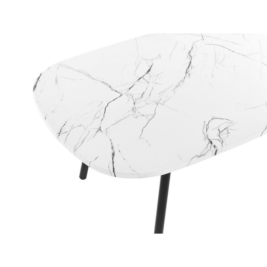 Beliani Couchtisch aus MDF-Platte Modern BIDDLE  