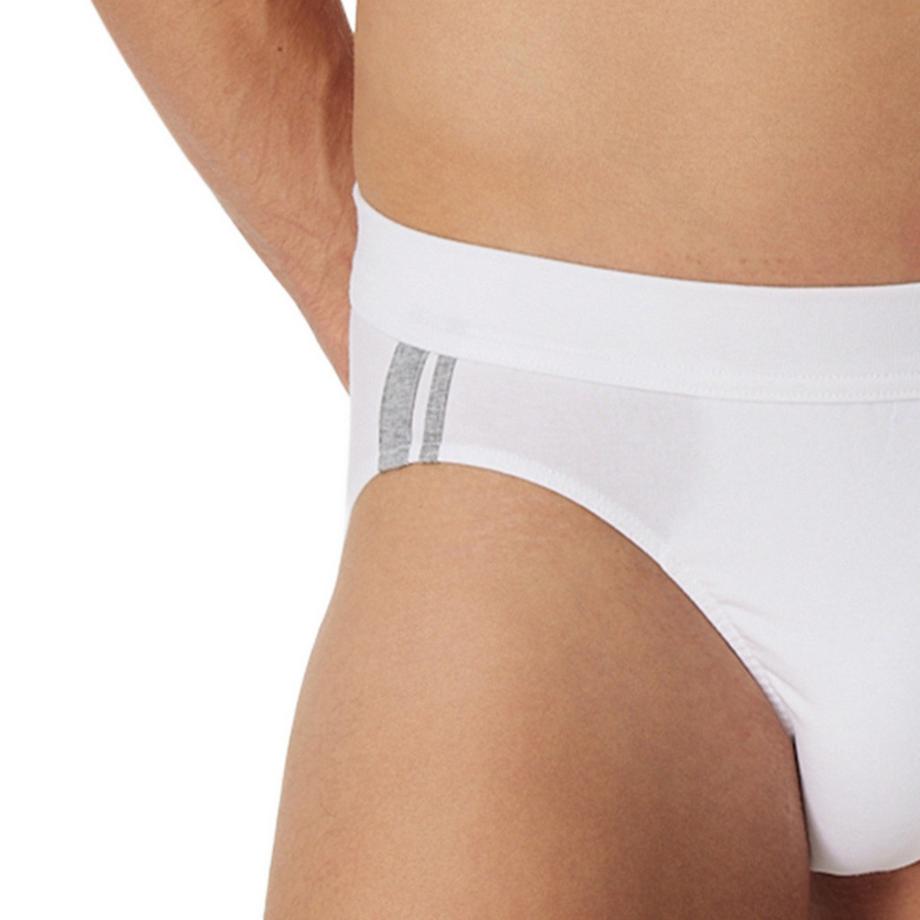 Schiesser Confezione da 9 slip Rio in cotone elasticizzato  