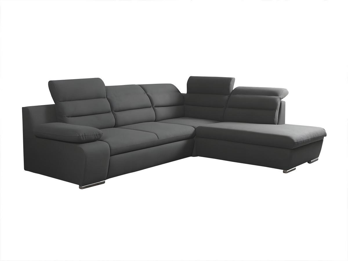 Vente-unique Ecksofa mit Schlaffunktion PYLOS Ecke Rechts  