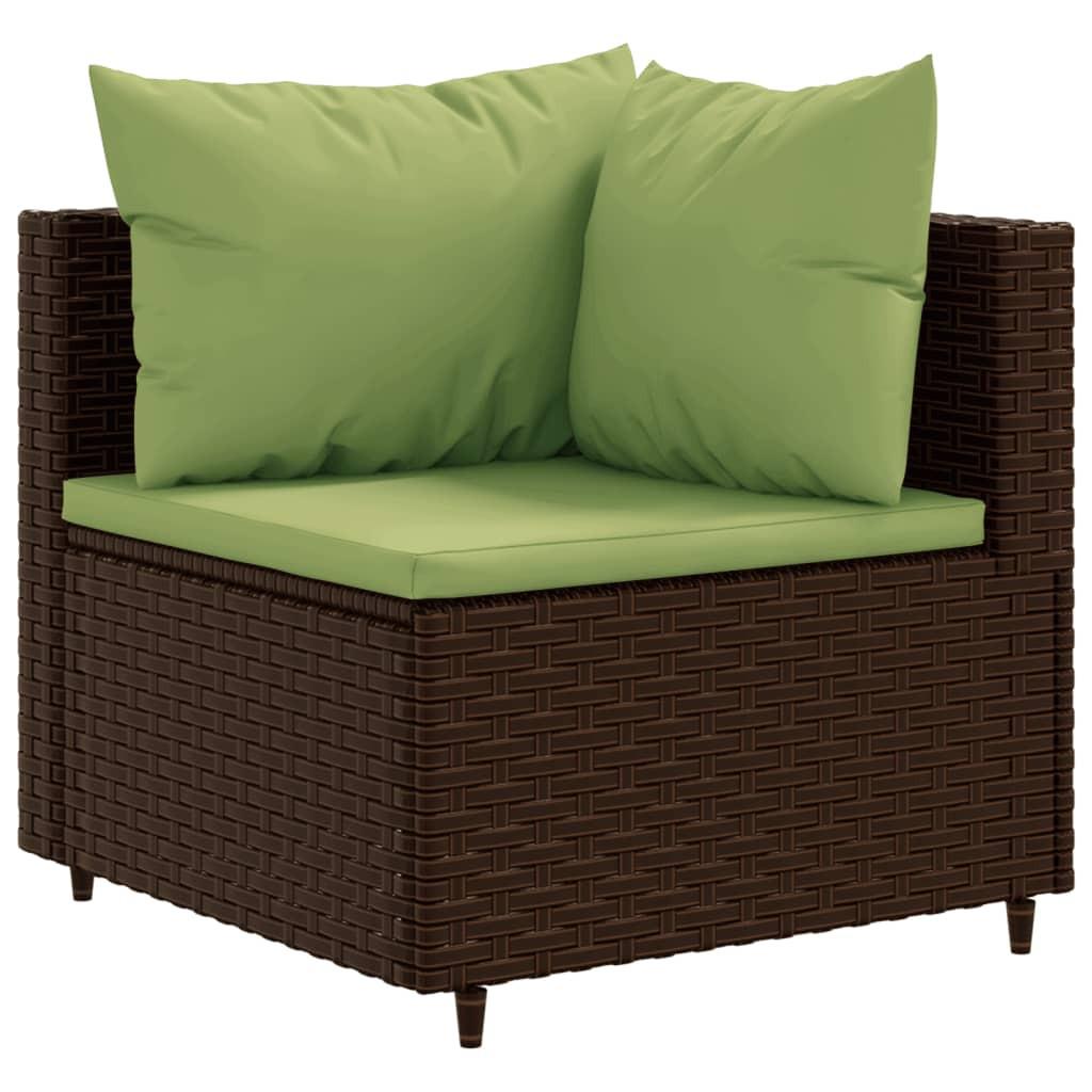 VidaXL Garten lounge set poly-rattan  