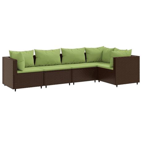 VidaXL Garten lounge set poly-rattan  