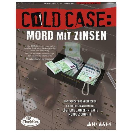THINKFUN  ColdCase: Mord mit Zinsen (DE) 