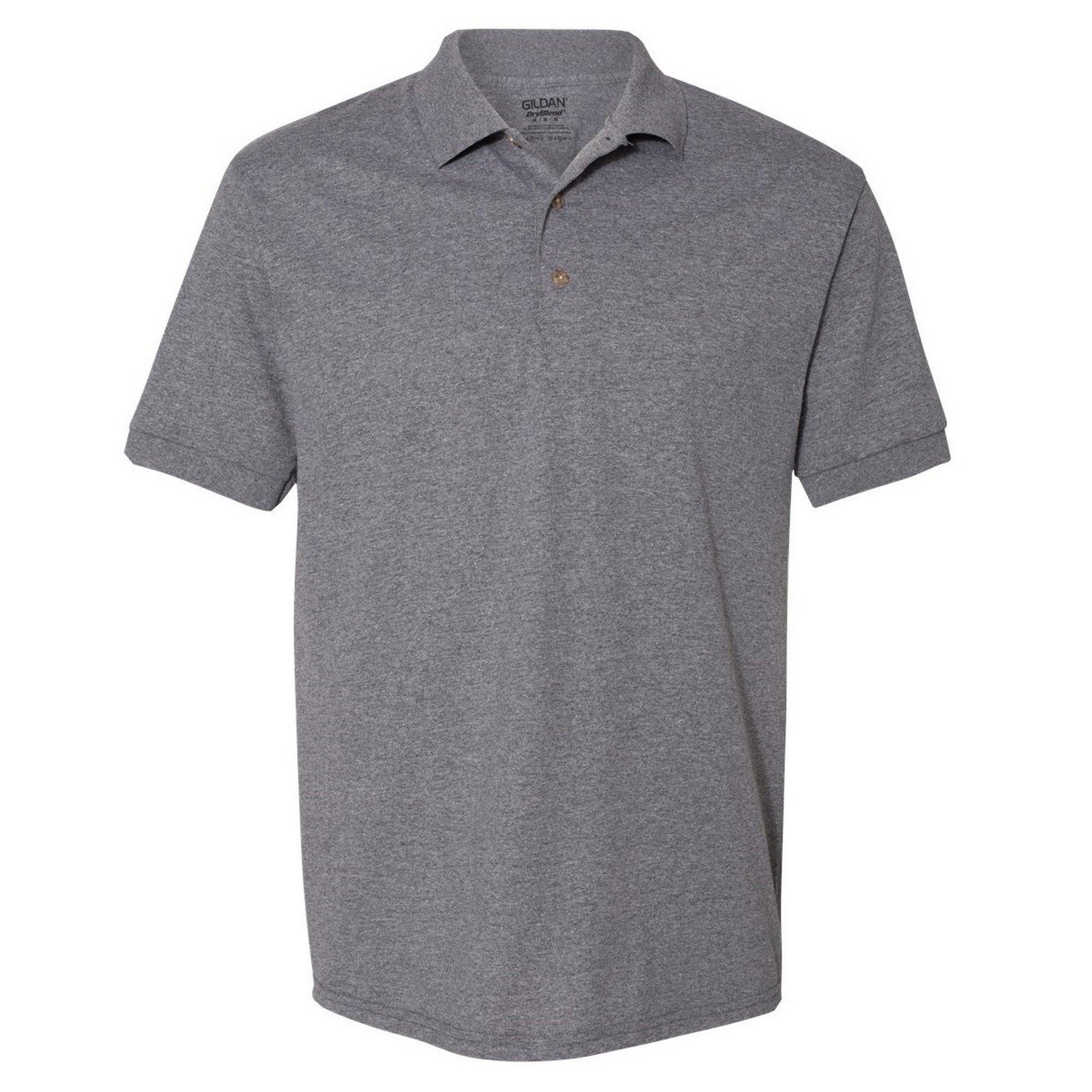 Image of Dryblend Poloshirt, Kurzarm Herren Taubengrau XL