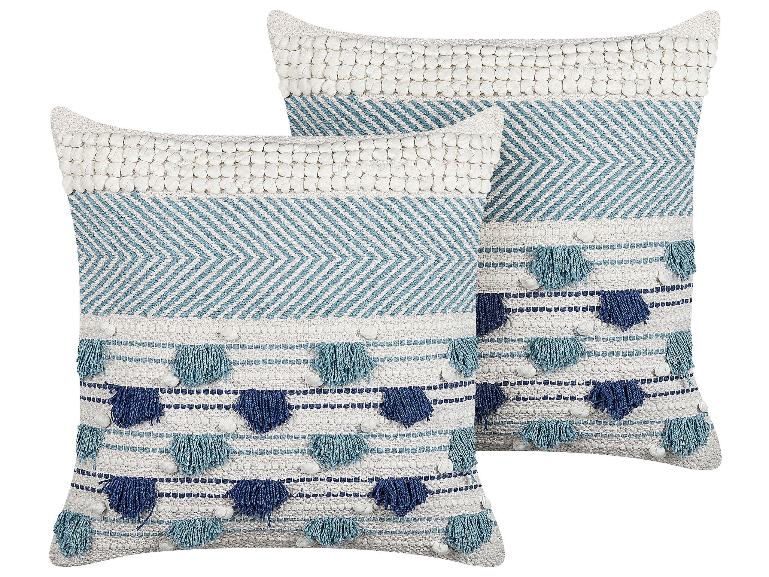 Image of Kissen 2er Set aus Baumwolle Boho DATURA Kissen 2er Set aus Baumwolle Boho DATURA