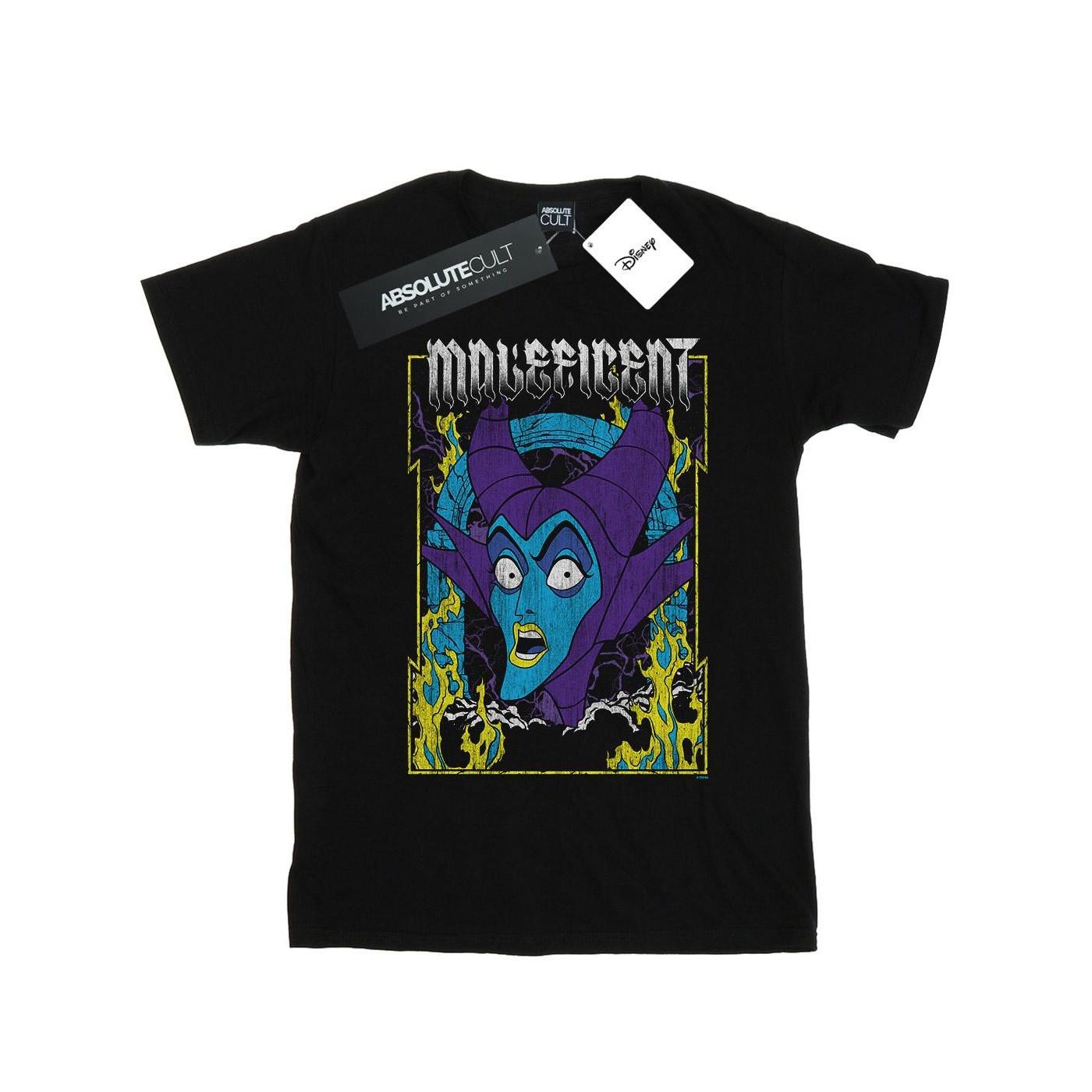 Image of Maleficent Poster Tshirt Unisex Schwarz 140/146