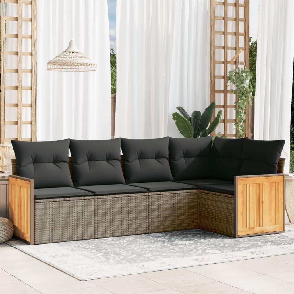 VidaXL Garten sofagarnitur poly-rattan  