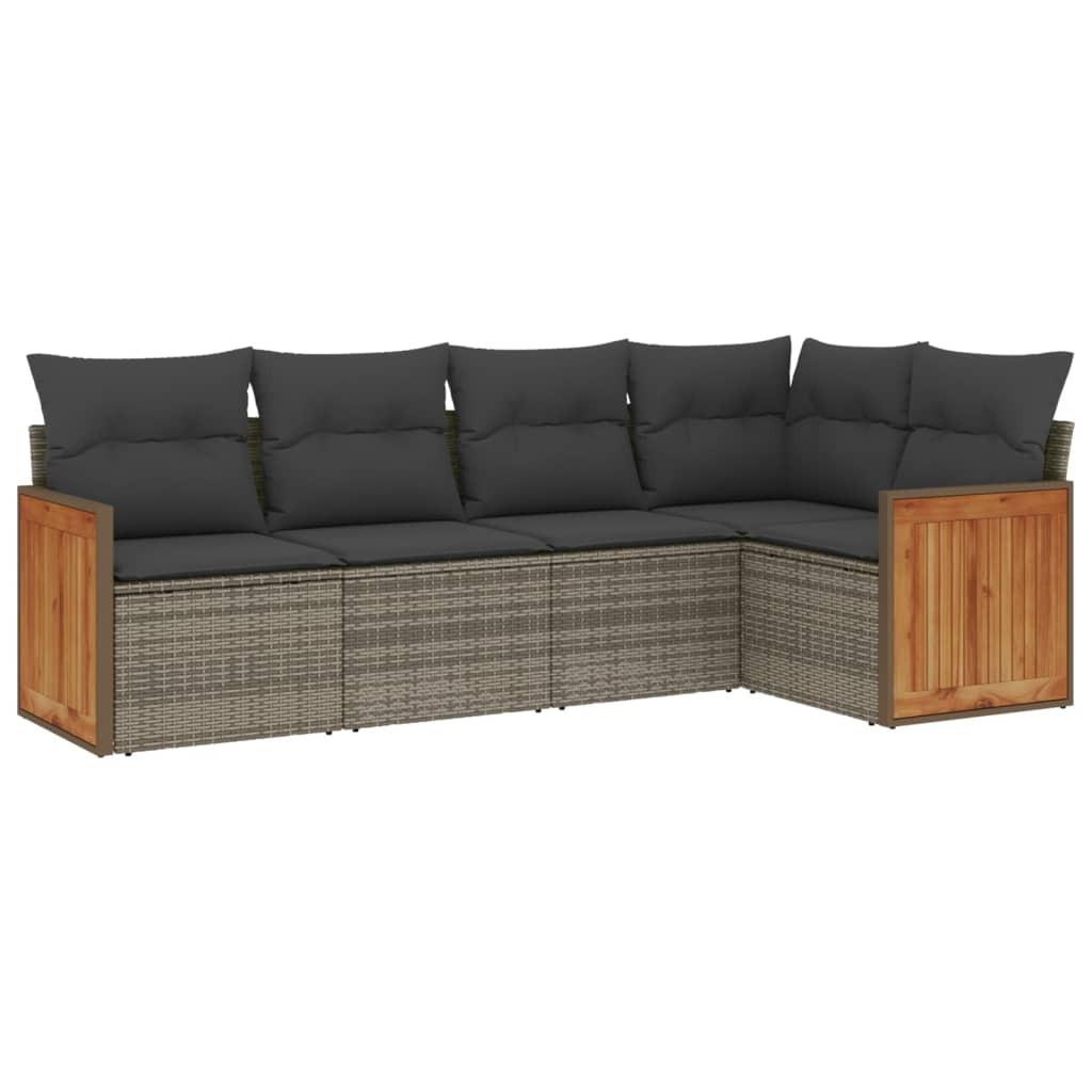 VidaXL Garten sofagarnitur poly-rattan  