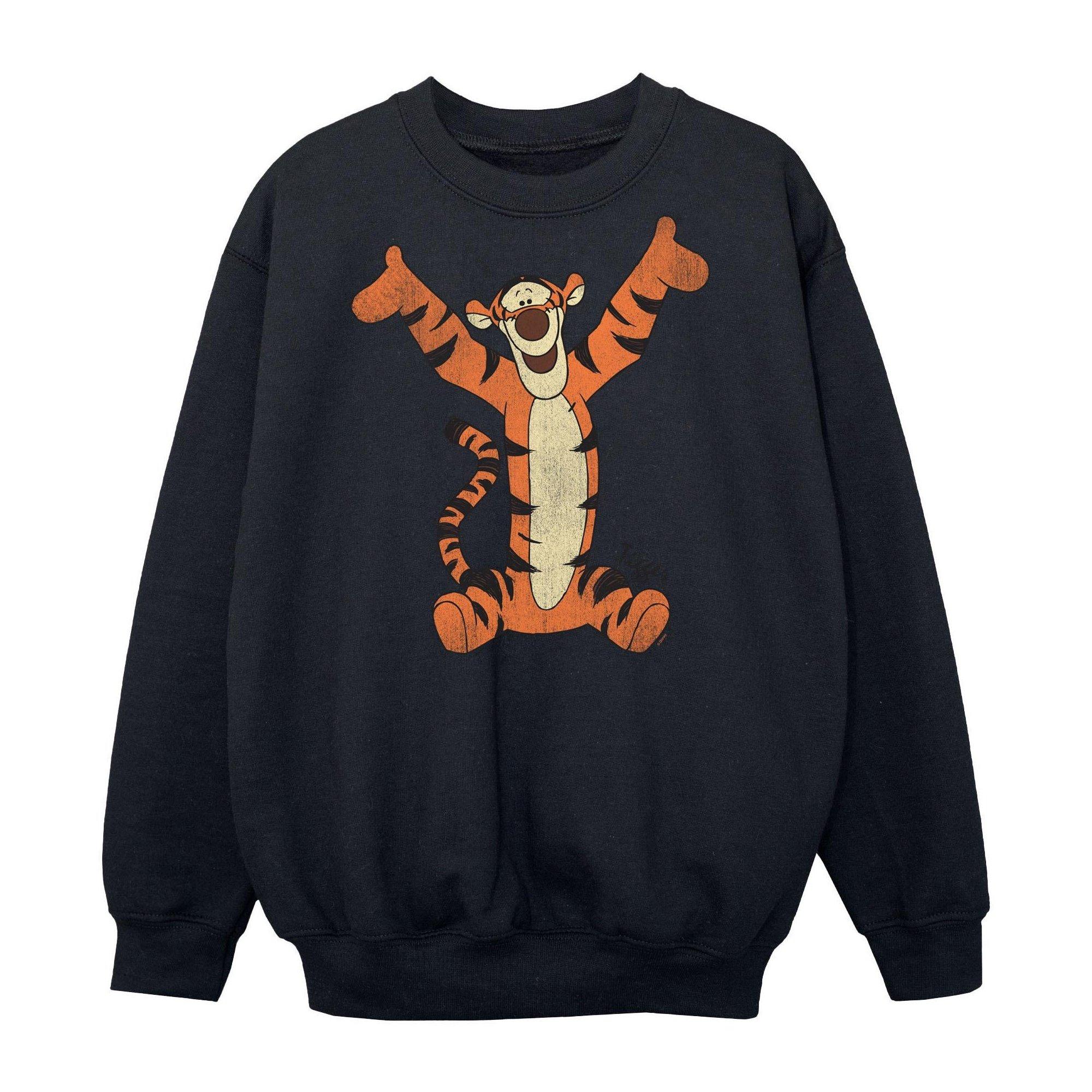 Image of Classic Sweatshirt Jungen Schwarz 128