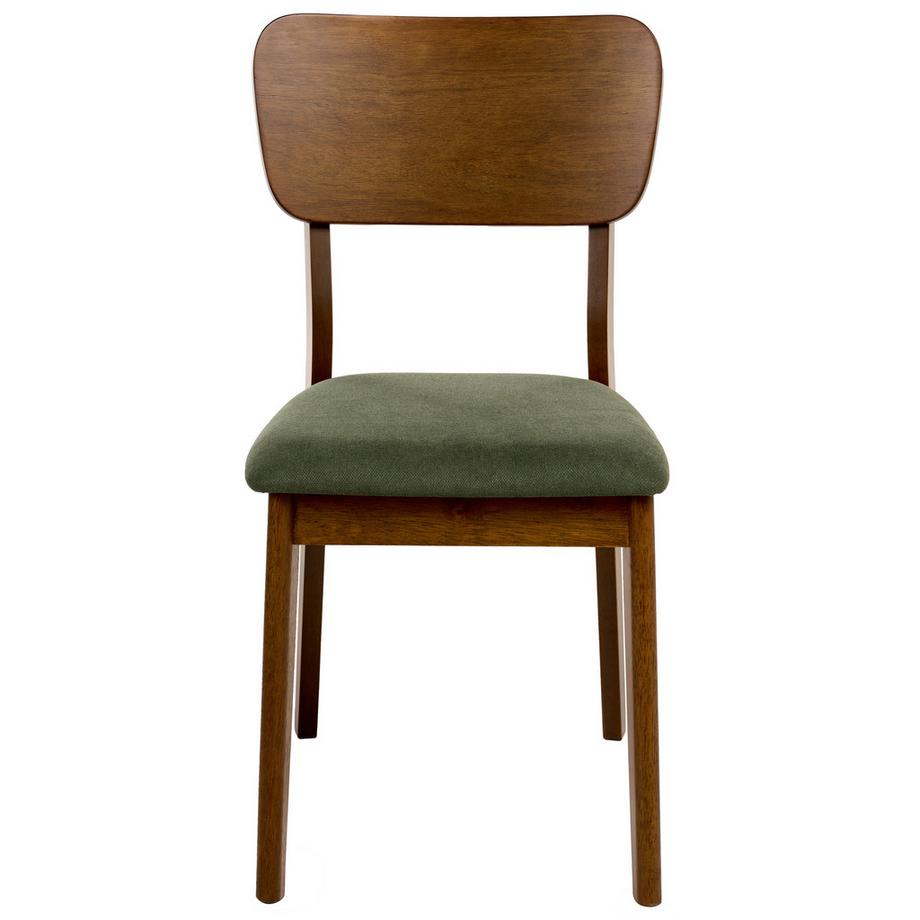 Beliani Lot de 2 chaises de salle à manger en Bois d'hévéa  MINIER  