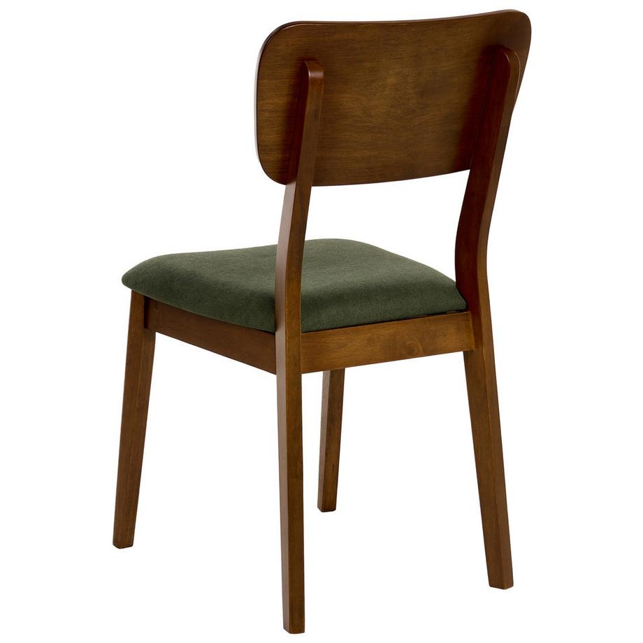 Beliani Lot de 2 chaises de salle à manger en Bois d'hévéa  MINIER  