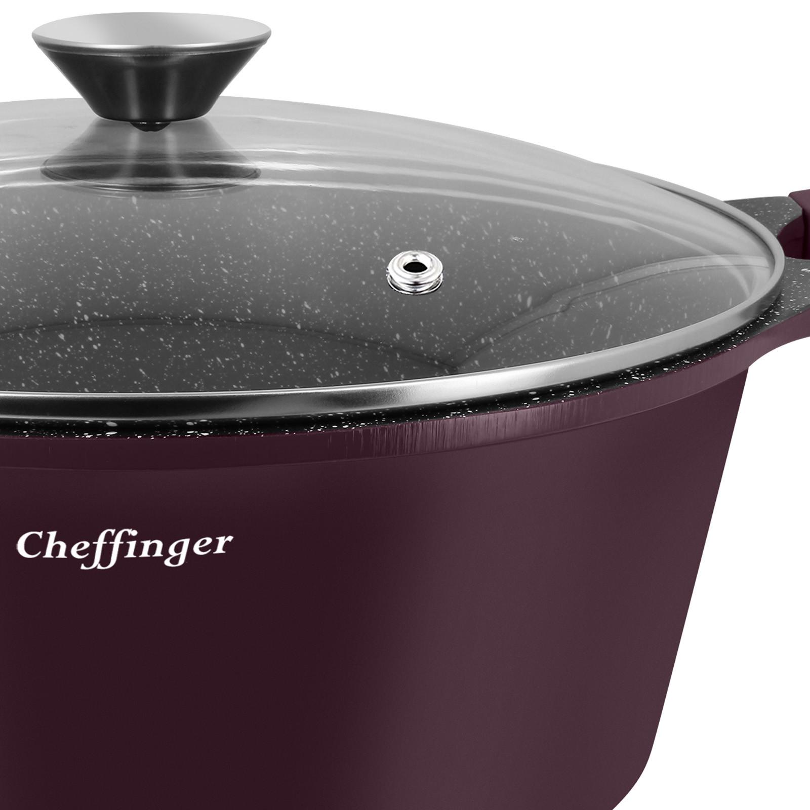 Cheffinger 10-teiliges Kochset mit Induktion  