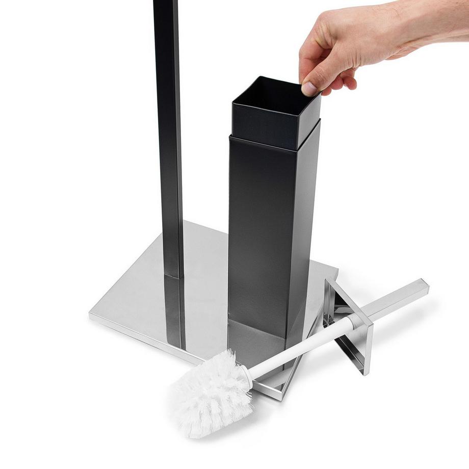 B2X Ensemble de toilette noir mat  