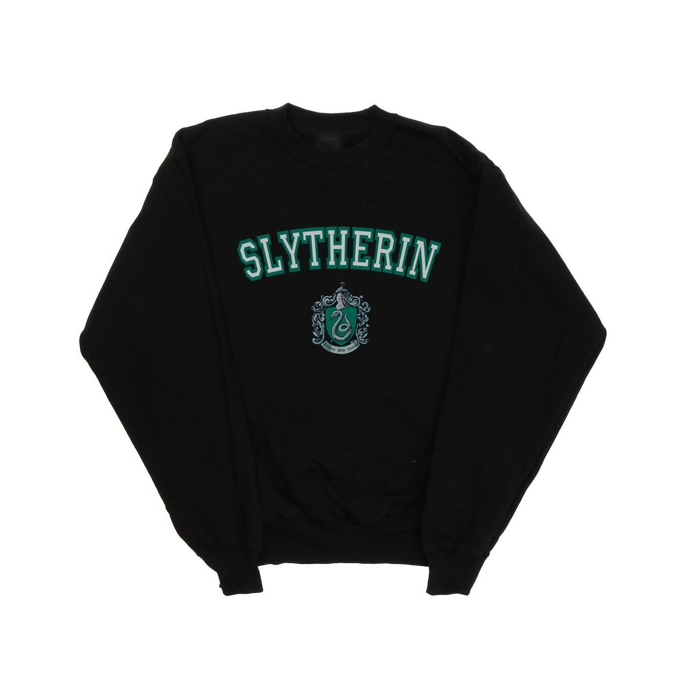 Image of Slytherin Crest Sweatshirt Herren Schwarz 4XL