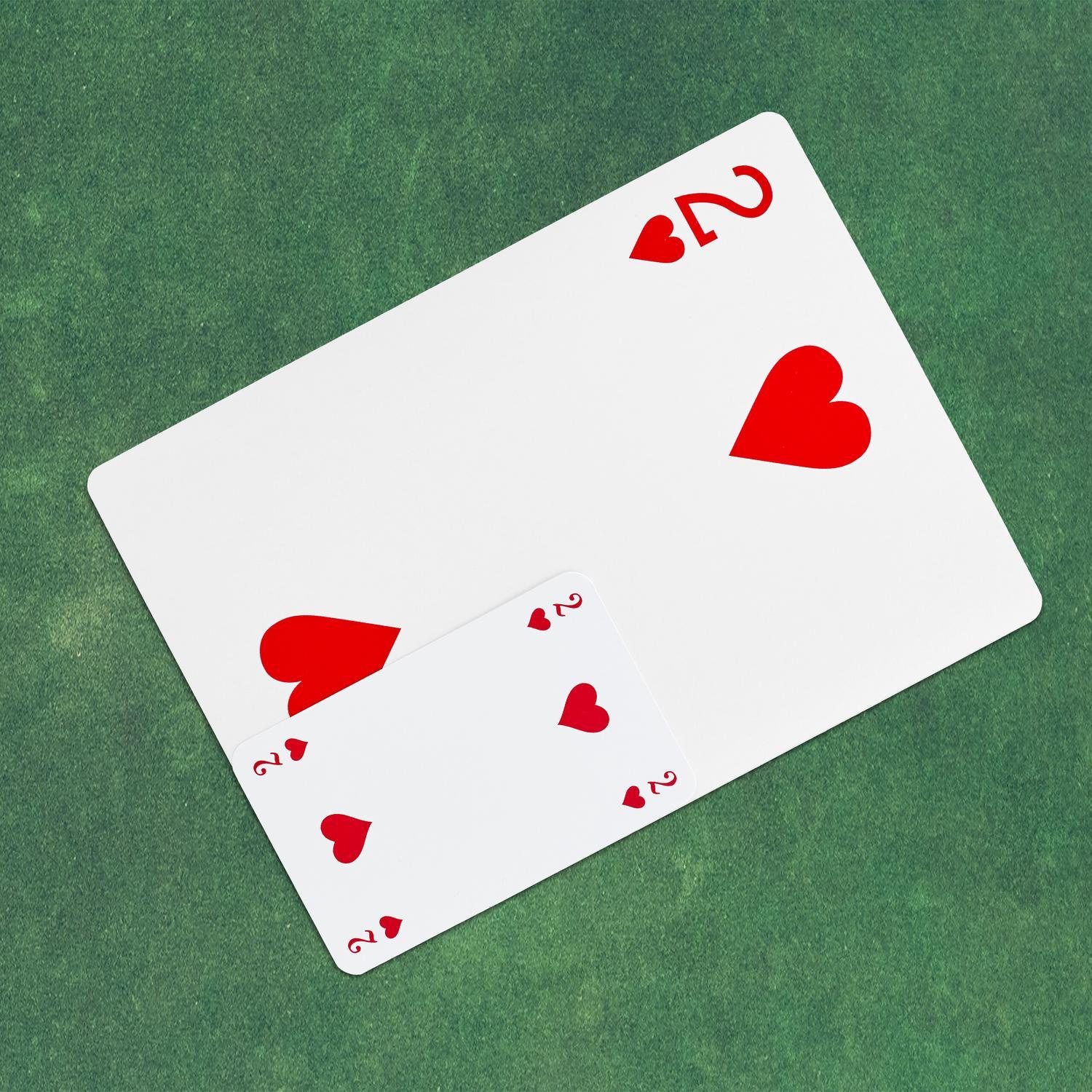 B2X  Carte da gioco Jumbo 2 mazzi 