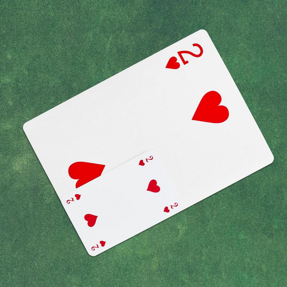 B2X  Jumbo-Spielkarten, 2 Decks 