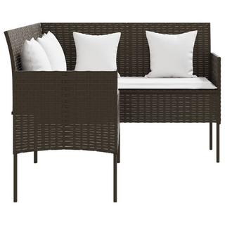 VidaXL Gartensofa poly-rattan  