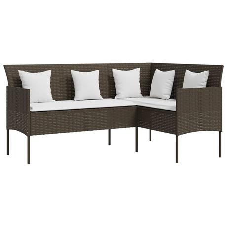 VidaXL Gartensofa poly-rattan  